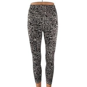 Athleta Women's Multicolored Abstract High Rise Activewear Yoga Leggings Pants S